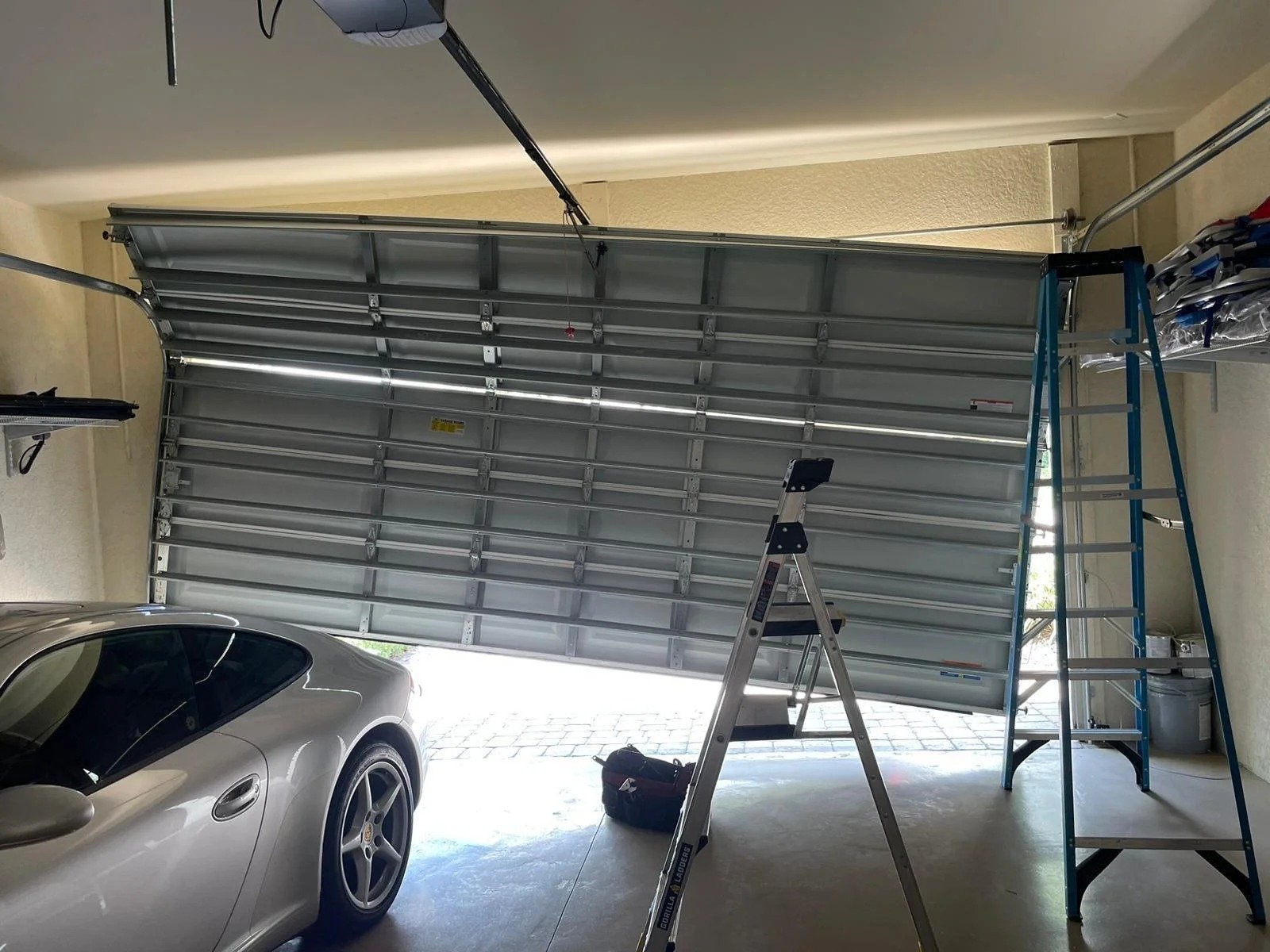 Off-track garage door repair Camarillo